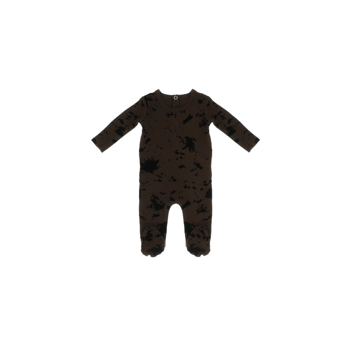 VELOUR PRINT FOOTIE