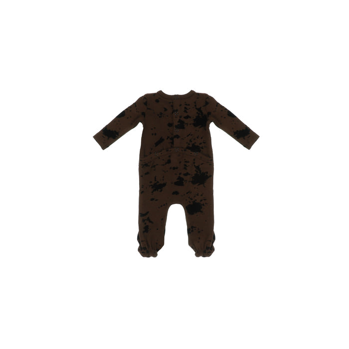 VELOUR PRINT FOOTIE