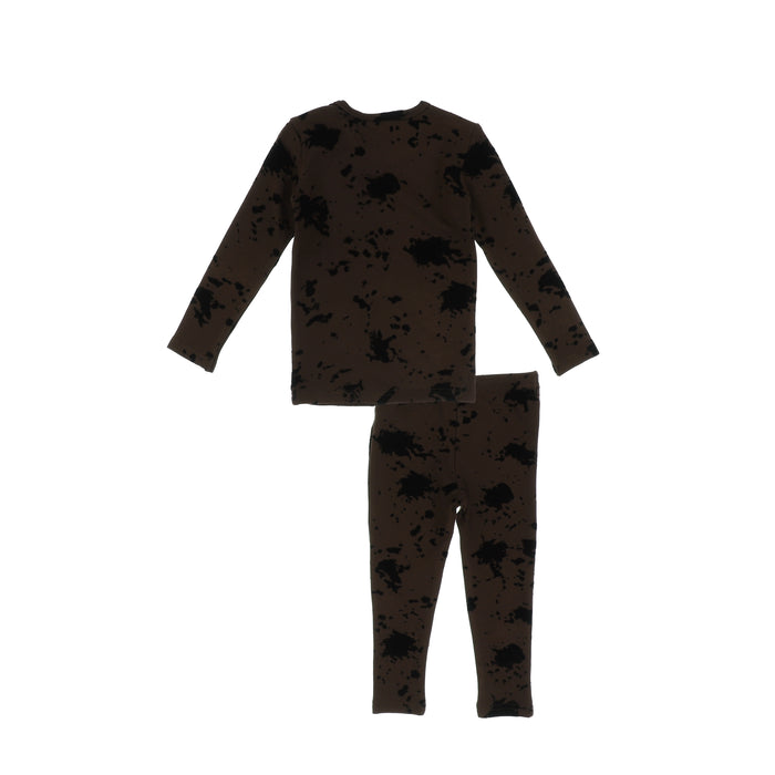 VELOUR PRINT PAJAMAS
