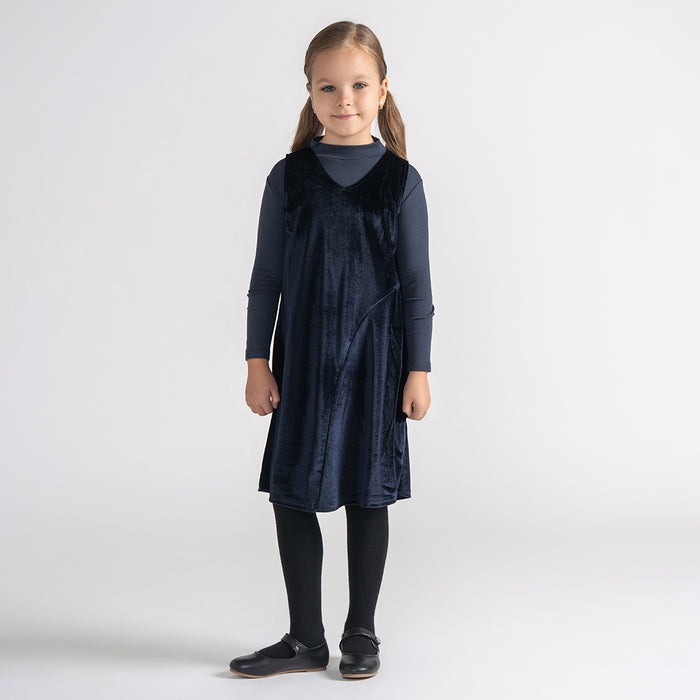 VELOUR SEAM JUMPER
