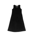 VELOUR SEAM MAXI JUMPER