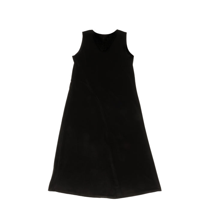 VELOUR SEAM MAXI JUMPER