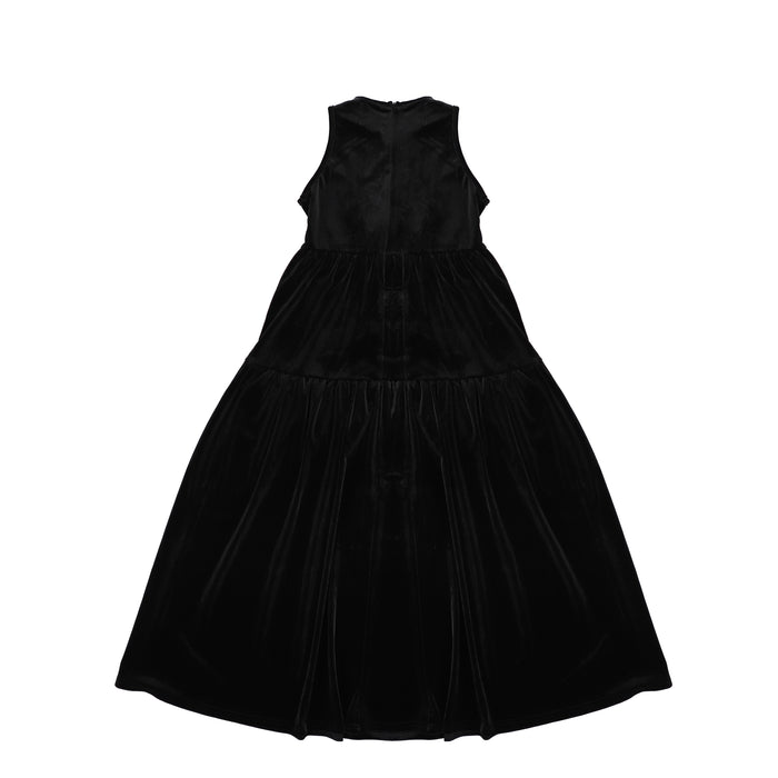 VELOUR SEAM MAXI