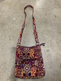 Vera Bradley Multicolor Tote Bag – Women's Designer Purse Handbag with Zipper & Adjustable Strap