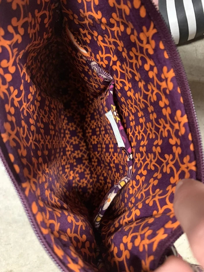 Vera Bradley Multicolor Tote Bag – Women's Designer Purse Handbag with Zipper & Adjustable Strap