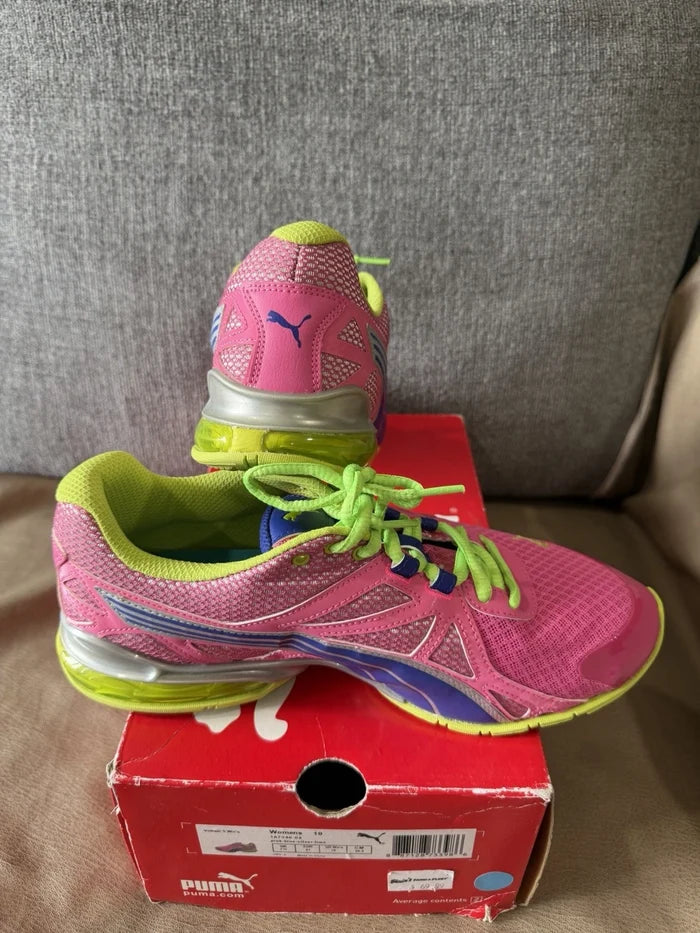 PUMA Voltaic 5 Women's Athletic Sneakers – Lace-Up Low Top Shoes, Size 10