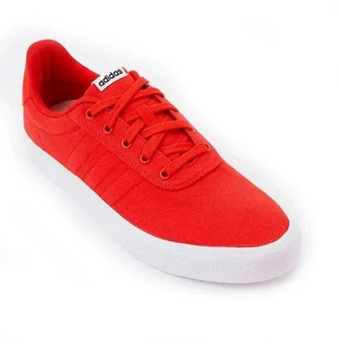 Adidas Vulc Raid3r Men's Skate Shoes Size 10 Red White Canvas Sneakers