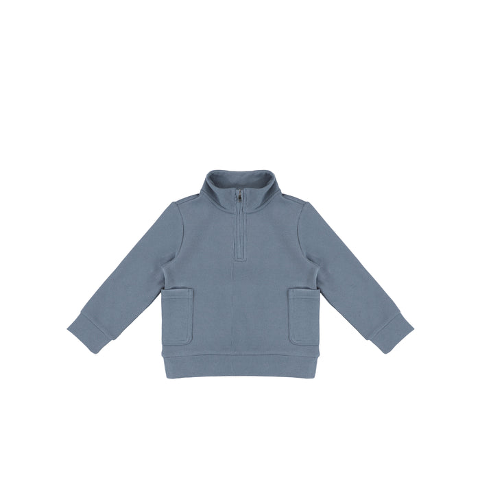 WAFFLE POCKET SWEATSHIRT