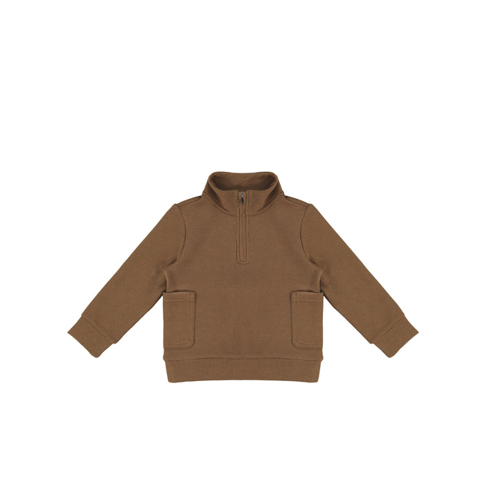 WAFFLE POCKET SWEATSHIRT