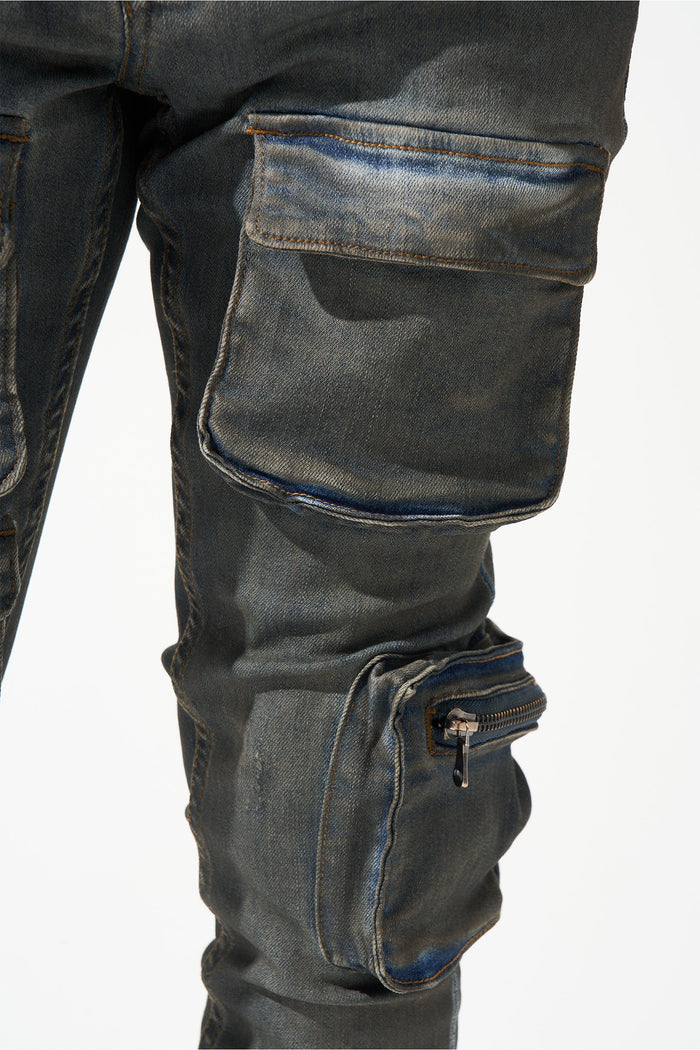 "WAVE" Cargo Jeans