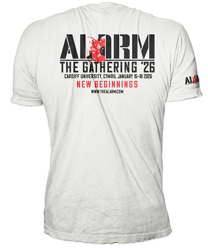 White Short Sleeve Gathering 2026 T-shirt