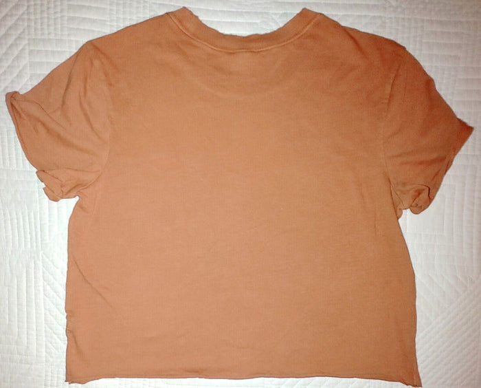 Wild Fable - Women's Short Sleeve Crop Top - Brown