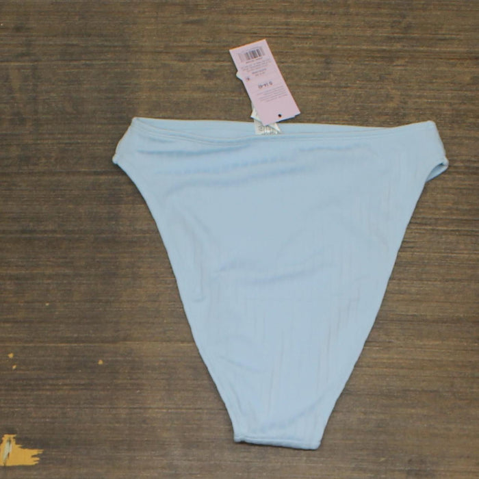 Wild Fable Ribbed High Leg Cheeky High Waist Bikini Bottom