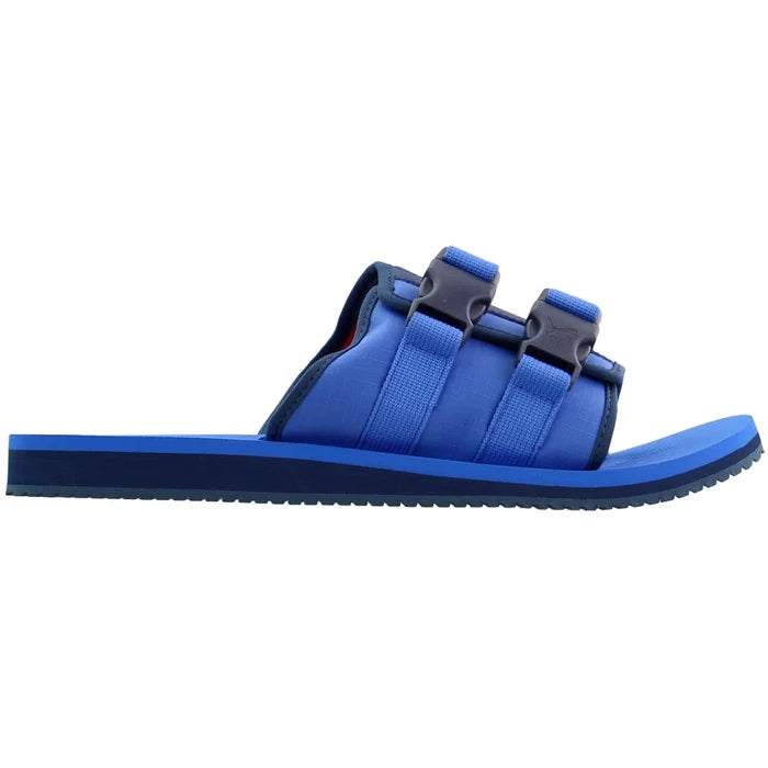 PUMA Wilo Lux Nylon Slide Mens Blue Casual Sandals 372545-02 - image 1