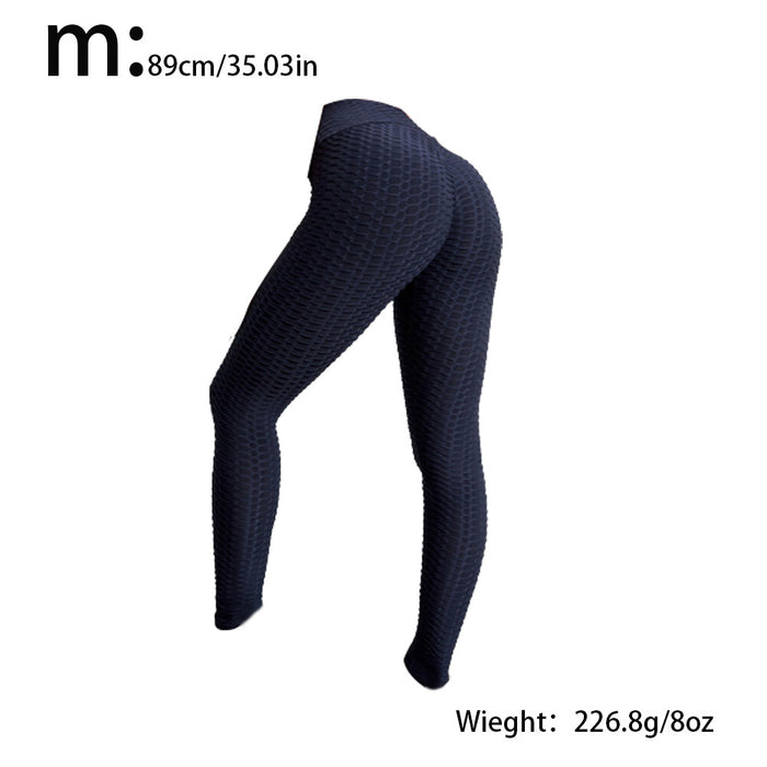 Women Butt Lift Leggings Anti-Cellulite High Waist Push Up Yoga Pants TikTok