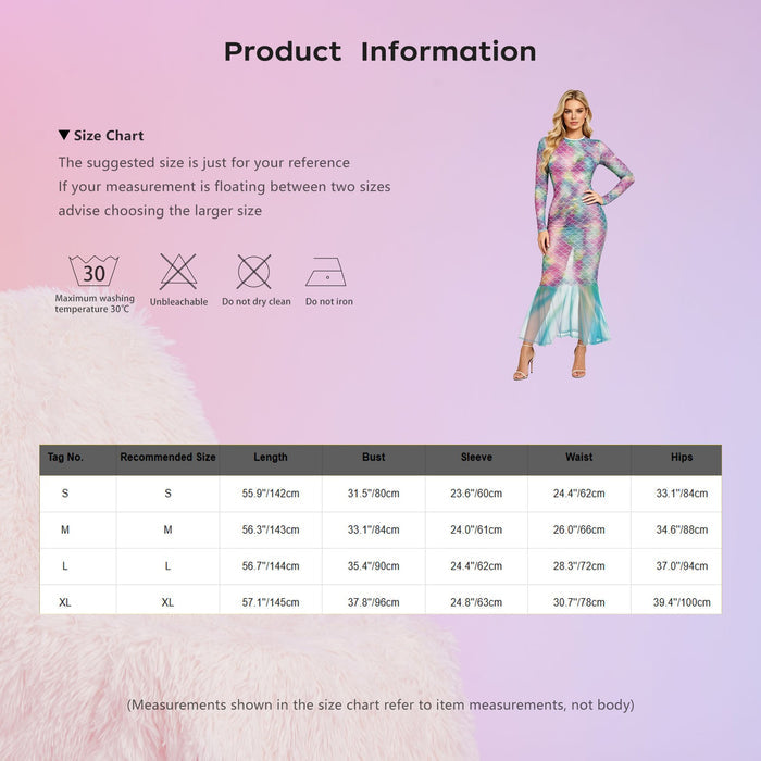 Women Sundresses Festival Long Robe Party Maxi Dress Going Out Long Sleeve