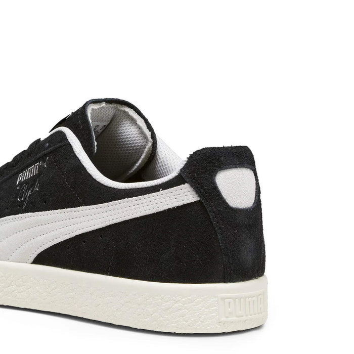 Puma Womens Clyde Teasel Puma Black / Frosted Ivory - Image 4
