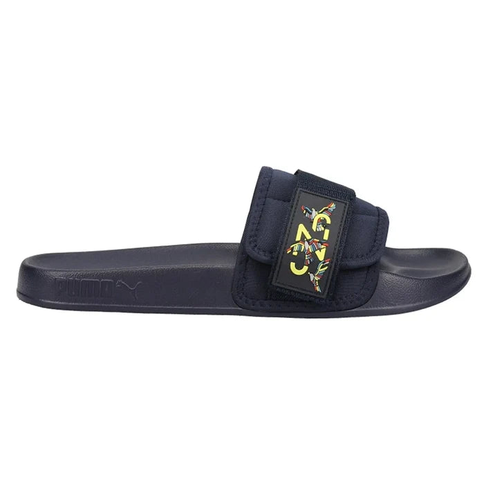 PUMA X Neymar Jr Leadcat 2.0 Slide Mens Blue Casual Sandals 38586401 - image 1