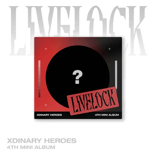 Xdinary Heroes - Livelock 4th Mini Album digipack version - A Version