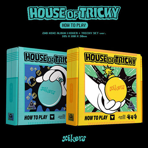 xikers HOUSE OF TRICKY HOW TO PLAY 2nd Mini Album - 2 variations main image