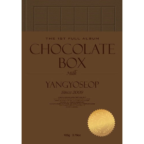 YANGYOSEOP Chocolate Box 1st Album Milk Ver Main Product Image