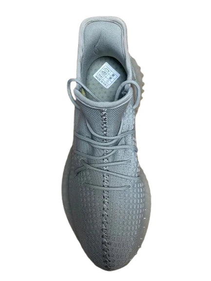 Yeezie Boost Gray Lace up Trainers Shoes Lightweight comfortable Fabric Sneaker - image 5